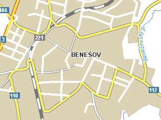 Map of surroundings