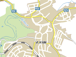 Kaart van de omgeving