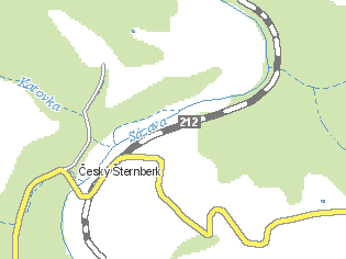 Mapa okolí