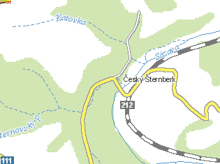 Mapa okolí