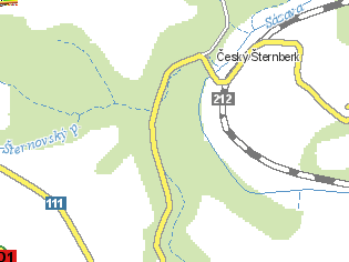 Mapa okolí