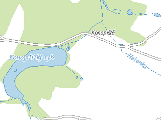 Kaart van de omgeving