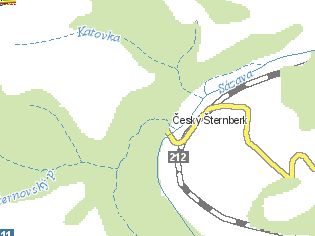 Kaart van de omgeving