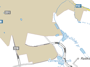 Mapa okolí