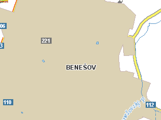 Carte des environs