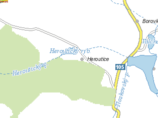 Map of surroundings