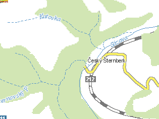 Mapa okolí