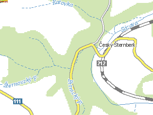 Mapa okolí