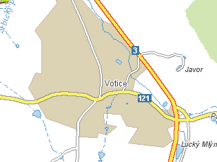 Map of surroundings